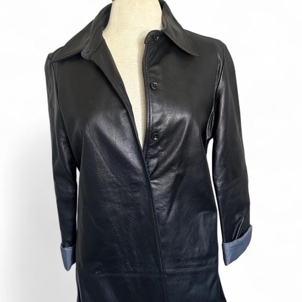 Vintage Mazzoni Women’s Black leather jacket